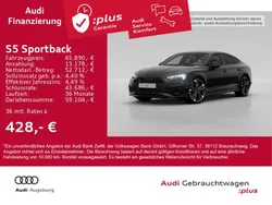 Mythosschwarz metallic Gebraucht 2024 Audi S5 Limousine | 65.890 € (Guter Preis)