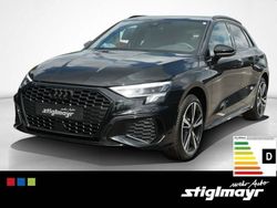 Schwarz Gebraucht 2024 Audi A3 Sportback S-Line Limousine | 39.990 € (Fairer Preis)