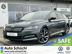 Quarzgrau metallic Gebraucht 2021 Skoda Superb SportLine Kombi | 30.670 € (Fairer Preis)