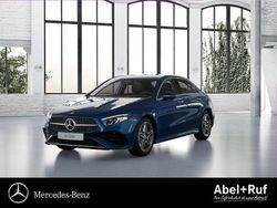 Blau Gebraucht 2024 Mercedes A200 AMG Limousine | 34.789 € (Etwas zu teuer)