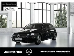 Metalliclack kosmosschwarz Gebraucht 2024 Mercedes A200 AMG Limousine | 30.890 € (Guter Preis)