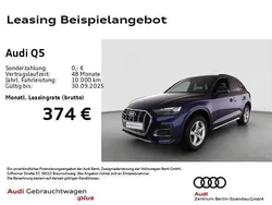 Blau Gebraucht 2024 Audi Q5 Ambiente SUV | 44.644 € (Guter Preis)