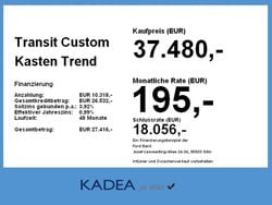 Frost weiß Neu 2025 Ford Transit Custom Trend Van / Kleinbus | 36.980 € (Superpreis)