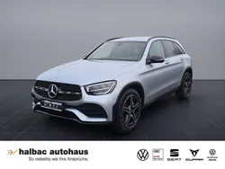Silber Gebraucht 2023 Mercedes GLC300 AMG line SUV | 46.920 € (Superpreis)