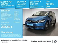 Caribbean blue metallic Gebraucht 2019 VW Touran IQ Drive Van / Kleinbus | 24.992 € (Fairer Preis)
