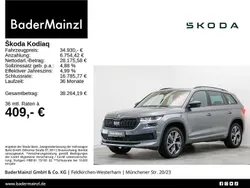 Graphitegrau metallic Gebraucht 2022 Skoda Kodiaq SportLine SUV | 34.930 € (Fairer Preis)