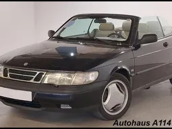 Schwarz (metallic) Gebraucht 1997 Saab 900 Cabriolet Cabrio | 3.888 €