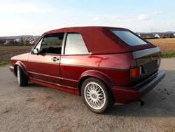 Rot Gebraucht 1990 VW Golf Cabriolet Cabrio | 17.500 €