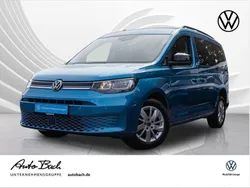 Blau (costa azul metallic) Gebraucht 2021 VW Caddy Maxi Life Van / Kleinbus | 26.940 € (Fairer Preis)
