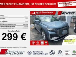 Blau Gebraucht 2023 Audi Q4 e-tron S-Line SUV | 31.949 € (Superpreis)