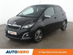 Schwarz Gebraucht 2020 Peugeot 108 Top! Collection Kleinwagen | 11.680 € (Etwas zu teuer)
