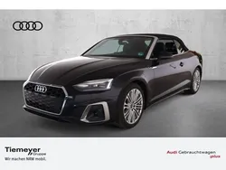 Schwarz Gebraucht 2024 Audi A5 Cabriolet S-Line Cabrio | 45.110 € (Guter Preis)