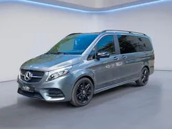 Grau Gebraucht 2021 Mercedes V250 AMG line Van / Kleinbus | 54.990 € (Fairer Preis)