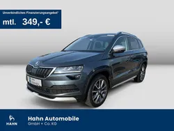 Quarzgrau metallic met. Gebraucht 2021 Skoda Karoq Scout 4x4 SUV | 27.440 € (Fairer Preis)
