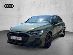 Distriktgrün metallic Gebraucht 2025 Audi A3 Sportback e-tron S-Line Limousine | 46.900 € (Superpreis)