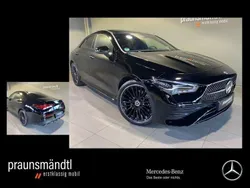 Unilack nachtschwarz Gebraucht 2024 Mercedes CLA200 Premium Coupé | 40.900 € (Etwas zu teuer)