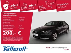 Mythosschwarz metallic Gebraucht 2025 Audi A3 Sportback Limousine | 32.890 € (Guter Preis)