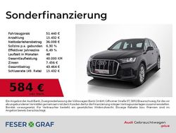 Mythosschwarz metallic Gebraucht 2021 Audi Q7 S-Line SUV | 51.440 € (Guter Preis)