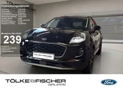 Obsidian schwarz (metallic) Gebraucht 2021 Ford Puma Titanium X SUV | 18.489 € (Superpreis)