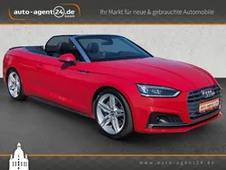Rot Gebraucht 2018 Audi A5 Cabriolet S-Line Cabrio | 28.990 € (Fairer Preis)
