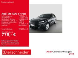 Schwarz Gebraucht 2025 Audi Q6 e-tron S-Line SUV | 70.950 € (Superpreis)