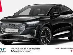 Schwarz Gebraucht 2025 Audi Q4 Sportback e-tron S-Line SUV | 58.990 €