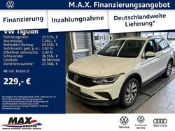 Pure white Gebraucht 2022 VW Tiguan Life SUV | 31.579 € (Guter Preis)