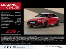 Progressivrot metallic Gebraucht 2024 Audi A3 Sportback S-Line Limousine | 32.790 € (Guter Preis)