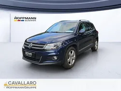 Night blue metallic Gebraucht 2014 VW Tiguan Sportline SUV | 12.490 € (Fairer Preis)