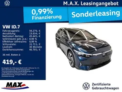 Blau Gebraucht 2024 VW ID.7 GTX Limousine | 59.279 €