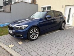 Blau Gebraucht 2018 BMW 120 Sport Line Kleinwagen | 16.900 € (Fairer Preis)