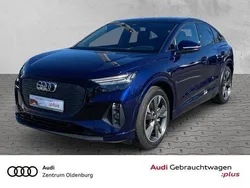 Blau Gebraucht 2022 Audi Q4 Sportback e-tron Advanced SUV | 29.778 € (Guter Preis)