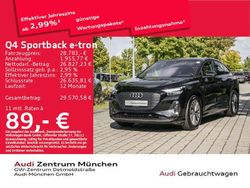 Mythosschwarz metallic Gebraucht 2022 Audi Q4 e-tron SUV | 28.783 € (Guter Preis)