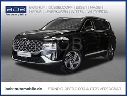 Abyss black (schwarz) (schwarz) Gebraucht 2023 Hyundai Santa Fe Trend SUV | 38.480 € (Fairer Preis)
