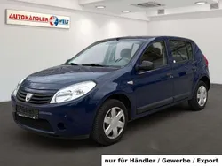 Blau Gebraucht 2009 Dacia Sandero Kleinwagen | 899 € (Superpreis)