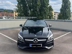 Schwarz Gebraucht 2018 Mercedes CLA180 AMG line Limousine | 22.490 € (Teuer)