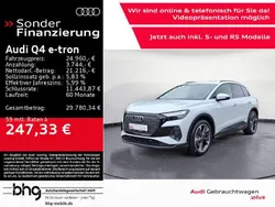 Weiß Gebraucht 2022 Audi Q4 e-tron Ambiente SUV | 24.960 € (Guter Preis)