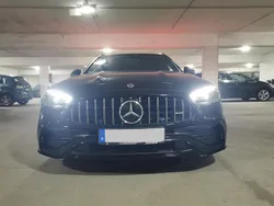 Schwarz Gebraucht 2023 Mercedes C43 AMG AMG Kombi | 61.000 € (Etwas zu teuer)