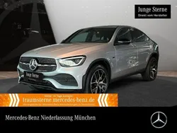Hightechsilber Gebraucht 2021 Mercedes GLC300e AMG Coupé | 47.890 € (Fairer Preis)