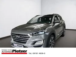 Grau Gebraucht 2019 Hyundai Tucson Premium SUV | 21.950 € (Etwas zu teuer)