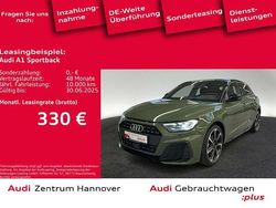 Distriktgrün metallic Gebraucht 2024 Audi A1 Sportback S-Line Kleinwagen | 27.450 € (Etwas zu teuer)