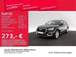 Schwarz Gebraucht 2023 Audi Q2 Advanced SUV | 21.546 € (Superpreis)