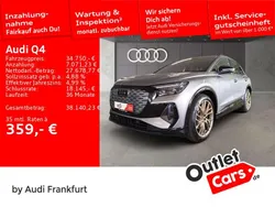 Taifungrau metallic/taifungrau Gebraucht 2022 Audi e-tron S-Line SUV | 34.750 € (Fairer Preis)