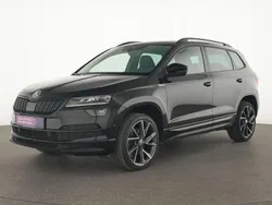 Schwarz magic Gebraucht 2022 Skoda Karoq SportLine SUV | 29.242 € (Etwas zu teuer)