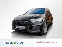 Mythosschwarz metallic Gebraucht 2023 Audi Q7 S-Line SUV | 87.990 €