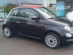 Schwarz Gebraucht 2016 Fiat 500C Lounge Cabrio | 10.900 € (Fairer Preis)