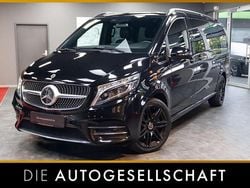 Obsidianschwarz metallic Gebraucht 2022 Mercedes V300 AMG line Van / Kleinbus | 53.990 € (Superpreis)