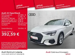 Weiß Gebraucht 2022 Audi A3 Sportback Limousine | 34.890 € (Teuer)
