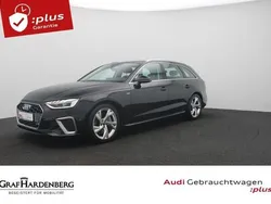 Mythosschwarz metallic Gebraucht 2023 Audi A4 S-Line Kombi | 30.980 € (Superpreis)