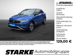 Blau (ravennablau metallic) Gebraucht 2025 VW T-Roc Goal SUV | 23.940 € (Superpreis)